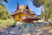 'Star House' Unique Home w/ 360 Mountain Views! - spa