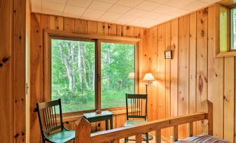 Rustic Cozy Cabin on Island Lake w/ Fire Pit, Dock