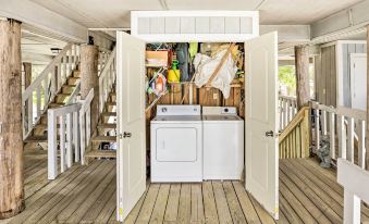 Waterfront Escape w/ Balcony on Shell Point Beach!