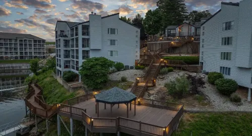 Bridgepointe ~Lakefront Condo with Stunning Main Channel Views & Private Deck!