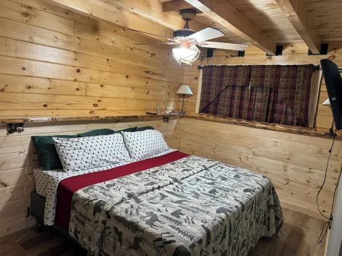 Lovely 3-bedroom waterfront cabin in Greenville, ME.