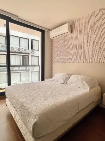 Charming 1-bedroom apartment with AC in Equipetrol Отели рядом с достопримечательностью «Canal Isuto»