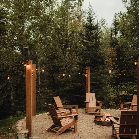 Cabin retreat nestled in the woods above Lake Superior. Close to GM AND Lutsen.