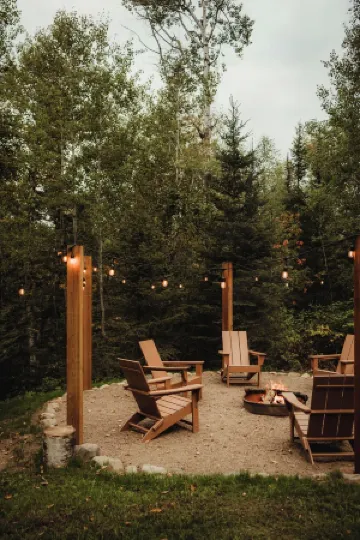 Cabin retreat nestled in the woods above Lake Superior. Close to GM AND Lutsen.