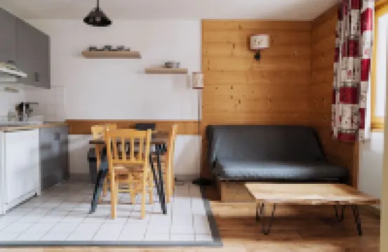 Mountain apartment with summer pool