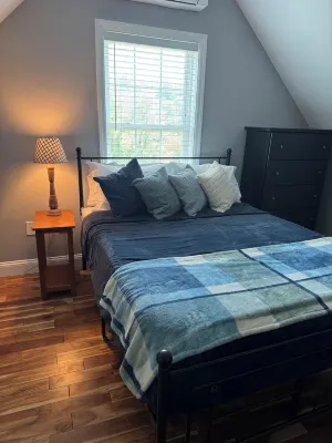 Mountain Retreat with Pool and Pond nestled on 15 acres!  Sleeps up to 14!