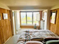 HOUSE ON THE HILLS ABOVE TROUVILLE. Panoramic sea view (and access)