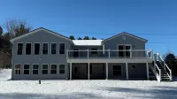 Spacious Lakefront Home with Nostalgic Charm, Wifi, AC and a Boat Dock