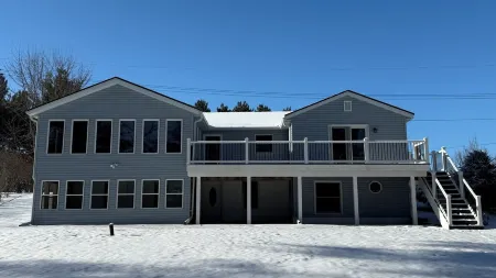 Spacious Lakefront Home with Nostalgic Charm, Wifi, AC and a Boat Dock