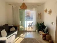 Attractive apartment with balcony and roof terrace