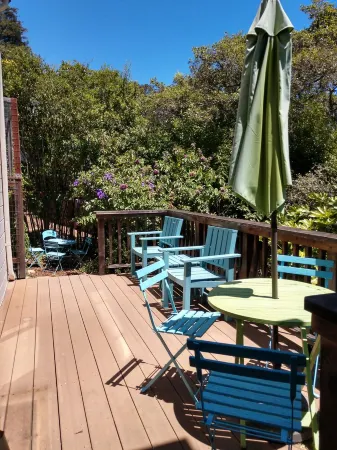 Chic 4 rm 1 bed retreat, No Berkeley area, WiFi, private deck, near UC, nature, Отели рядом с достопримечательностью «Риджинал Паркс Ботаник Гарден»