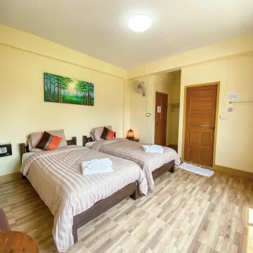 ห้องเตียงแฝดขนาดใหญ่