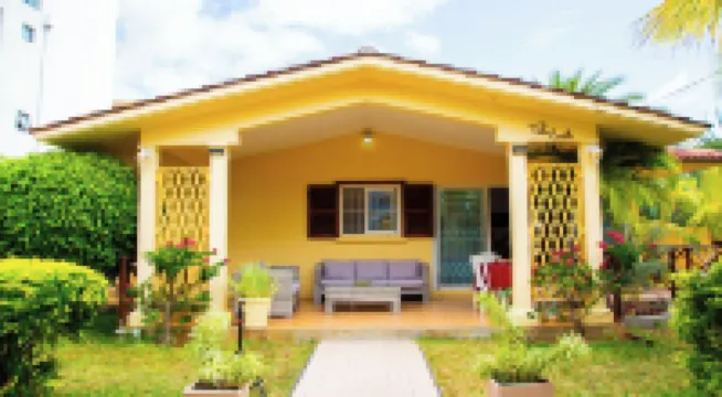 Villa located 2 minutes from the beach, close to shops, most beautiful corner of Mauritius