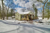 Fish, Hike and Hunt Lakeside Newaygo Cottage - 3-Star