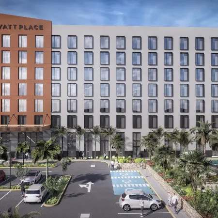 Hyatt Place Cancun Airport Отели рядом с достопримечательностью «Пляж Делфинес»