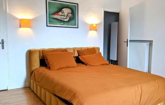Chambre Voltaire ou Chambre Beckett, terrasse en bord de Sorgue