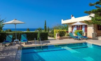 Amazing Villas in Crete Villa Argiris - Rustic Design with Captivating Sea Views