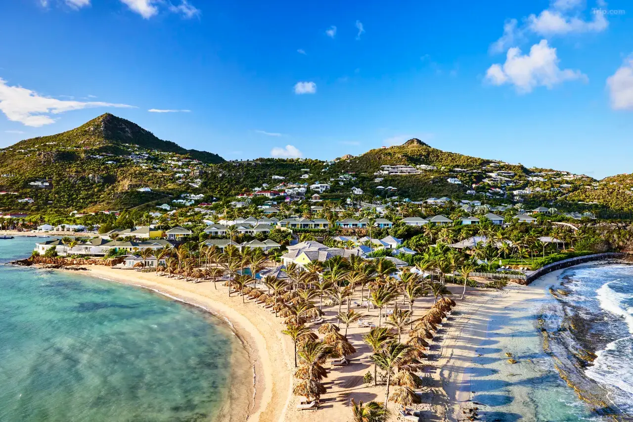 Beachfront View St. Barth