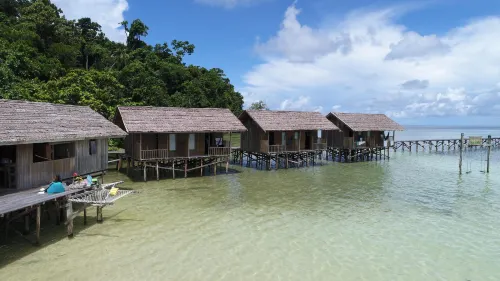 Hamueco Dive Resort Raja Ampat - sul mare