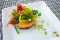 Aprota Villas - 朝食