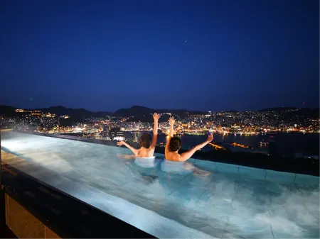 Ooedo Onsen Monogatari Nagasaki Hotel Seifu Отели рядом с достопримечательностью «Ryoma Dori»