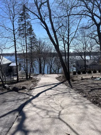 Tiny Red House near Lake Delavan