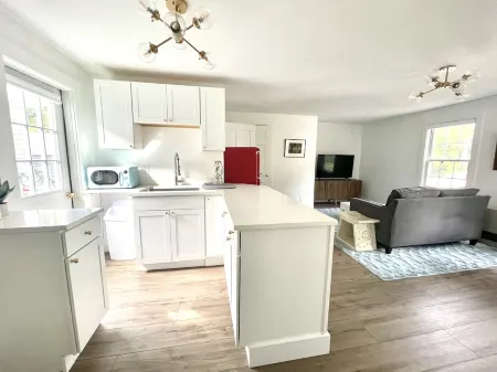 Brunswick Downtown Sugar Cube next to Bowdoin