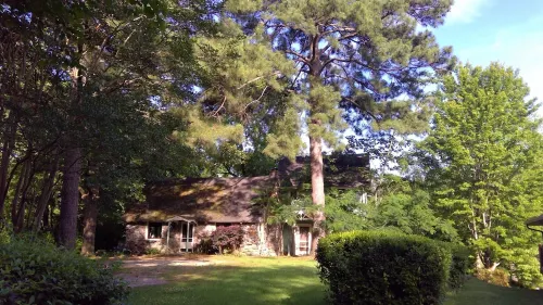 Historical Lakefront Cabin Just 8 Minutes to Oaklawn Track/Casino