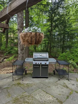 Great Family Cabin in the woods on a lake. Hotels in Norfolk