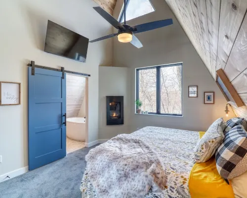 Stunning A-frame cabin on Maud Lake ( Near Detroit Lakes ) Hotels in Becker County