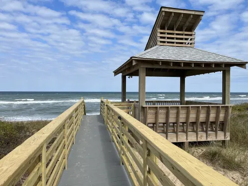 Enjoy a getaway to remember at Dune't Worry, Beach Happy!