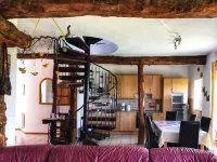 Spacious vacation apartment with separate entrance and wonderful view