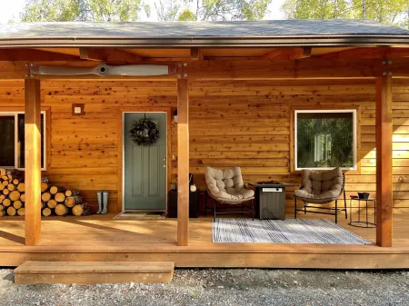 Cozy Cabin in the Woods Отели в г. Матануска-Суситна