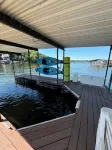 Modern cozy lakeside private home, dock, main channel views, off Horsehoe Bend!