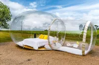 Unique Stay! Ricketts Chic Farmhouse Retreat w/ BUBBLE Tent