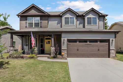 Large luxe home with gorgeous outdoor spaces and hot tub