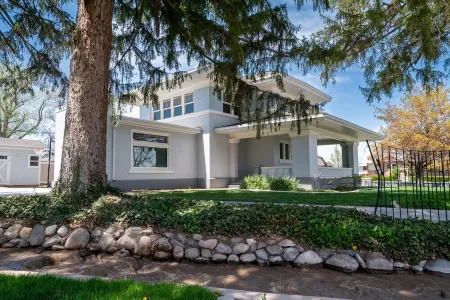 Charming Historic Home with chef's kitchen formal dining, sitting room, & patio