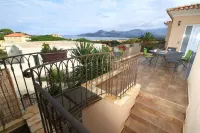 villa terrace pool sauna spa Hotels in Calvi