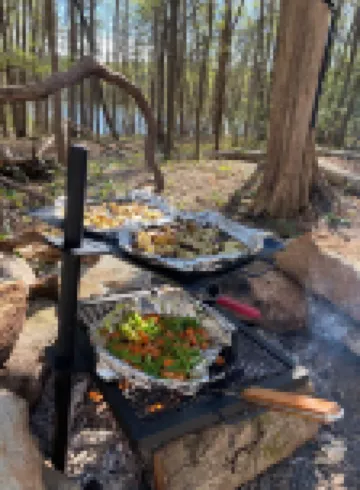 Pap's Glamp on Lake Hartwell