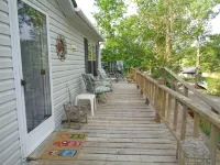 Beautiful cabin overlooking Crooked Creek on the Tennessee river - Wi-Fi
