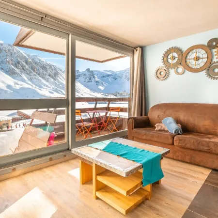 Apartement in the center of Tignes The LAC, at the foot of the slopes, 6 / 8p