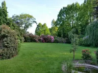 Vacation apartment "Kaminzimmer" in the 2-stall country house in the Rhodo garden. Hotels in Westerstede