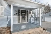 Lakefront Retreat | Sleeps 10 | Private Beach Hotels in 