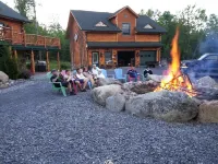 Cozy Adirondack Ski Cabin Hotels in Jay