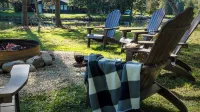 River Pines~Downtown Waterfront w/ Wildlife Watching!Firepit,Snowmobile,Biking