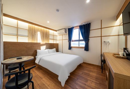 호텔 더 료칸의 독특한 인테리어