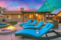 Bermuda Palms: Pool, Spa, Arcade Game, Fire pit! Hotels in Bermuda Dunes