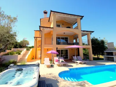 Villa in Rakalj Near Beaches with Pool