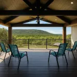 Spacious 5-bedroom house with a private pool on the golf course.