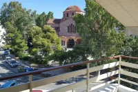 Rooftop Studio Apt Near Metro Cholargos - 5 Min Walk